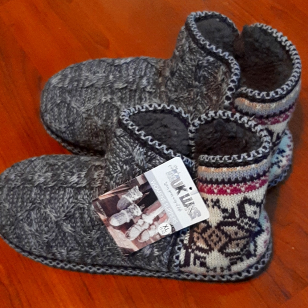 Mukluk slippers